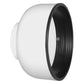 Juno Track Lighting T63WH (T63 WHT) Baffled Hood for T620 65W BR30/75W PAR30, White Color