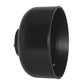 Juno Track Lighting T64BL (T64 BLCK) Baffled Hood for T620 120W BR40/150W PAR38, Black Color