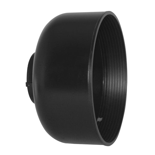 Juno Track Lighting T64BL (T64 BLCK) Baffled Hood for T620 120W BR40/150W PAR38, Black Color