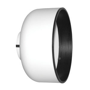 Juno Track Lighting T64WH (T64 WHT) Baffled Hood for T620 120W BR40/150W PAR38, White Color