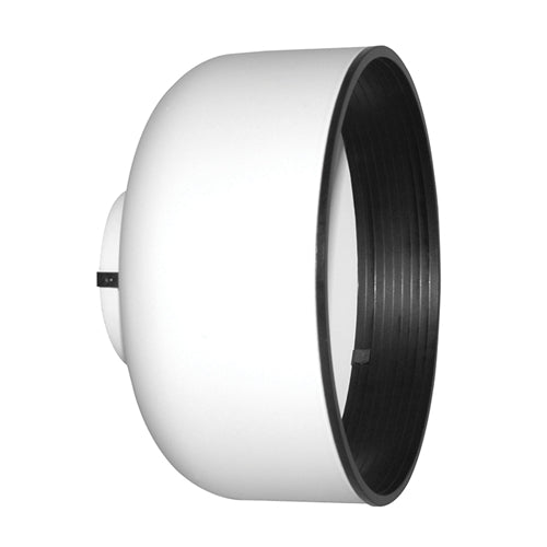 Juno Track Lighting T64WH (T64 WHT) Baffled Hood for T620 120W BR40/150W PAR38, White Color