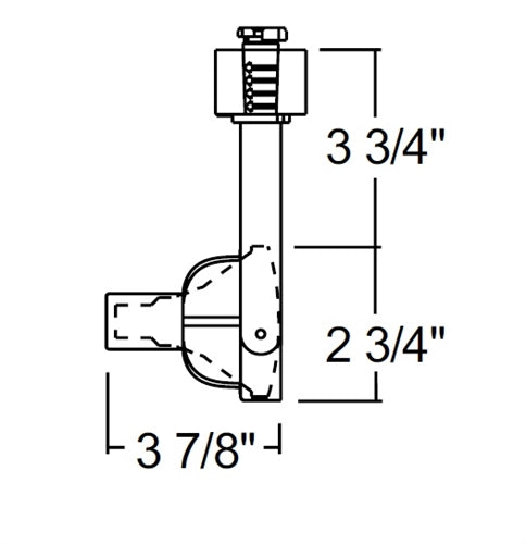 Juno T690 TEK WH Commercial Track Lighting Open Back Gimbal - Line Voltage 250W PAR38, White Color