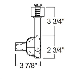 Juno T690 TEK WH Commercial Track Lighting Open Back Gimbal - Line Voltage 250W PAR38, White Color