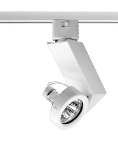 Juno Track Lighting T805WH (T805 WH) Slant Gimbal Ring - Low Voltage 50W MR16, White Color