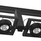 Juno Track Lighting T814BL Framed Duo - Low Voltage 50W MR16, Black Color