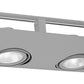 Juno Track Lighting T834T-SL Airfoil Trim for T834, Silver Color
