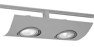 Juno Track Lighting T834T-SL Airfoil Trim for T834, Silver Color