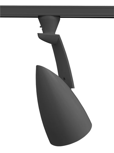 Juno Track Lighting T873BL Xanadu - Line Voltage 35-75W PAR30, Black Color