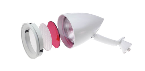 Juno Track Lighting T893MC-SL (T893MCSL) PAR30 Media Cartridge for T893, Silver Color