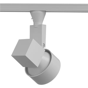 Juno Track Lighting T893SL (T893 SL) Cubix - Line Voltage 35-75W PAR30, Silver Color