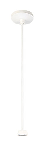 Juno Track Lighting T90-18-WH (T90 18IN WH) 18" T-Bar Ceiling Pendant Stem Kit, White Color