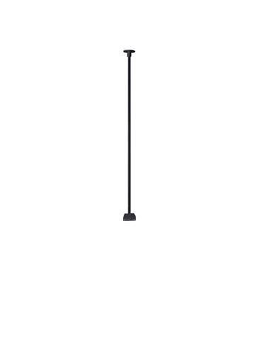 Juno Track Lighting T9091M 48IN BL 48"  Pendant Stem Mechanical Support Kit, Black