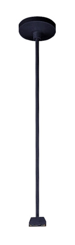 Juno Track Lighting T91-36-BL (T91 36IN BL) 36" Rigid Ceiling Pendant Stem Kit, Black Color
