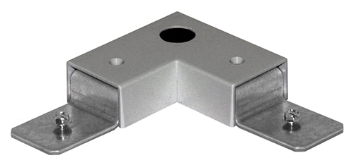 Juno Track Lighting T92L-SL (T92L SL) 1-Circuit Trac Master Corner Structural Bridge, Silver Color