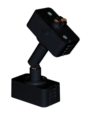 Juno Track Lighting T95BL (T95 BL) Trac Master Slope Ceiling Adapter Black Color
