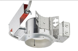 Juno Recessed Lighting TC22LED G4 09LM 30K 90CRI MVOLT EZ1 BR 6" New Construction TC-Rated LED Housing 900 Lumens, 3000K Color Temperature, Universal Driver 120-277V, eldoLED 0-10V, 1% Dim with Emergency Battery Back and Remote Switch
