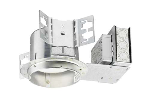 Juno Recessed Lighting TC22LED G4 20LM 35K 90CRI MVOLT ECOS3 CP Recessed Lighting 6" TC-Rated LED New Construction, 2000 Lumens, 3500K Color Temp, Lutron Hi-Lume 3-Wire, Chicago Plenum