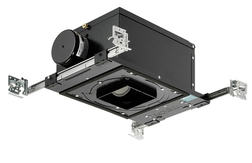 Juno Aculux Recessed Lighting TC43SQ (TC43SQ MLV 120) 3-1/4 inch Low Voltage New Construction Standard Square Adjustable Housing