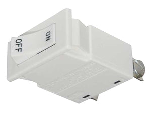 Juno Track Lighting TCLCB 0.5A WHT Current Limiting Circuit Breaker - 0.5A (60W), White Color