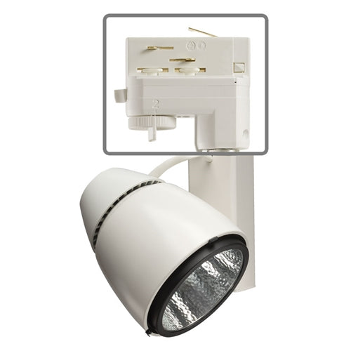 Juno HD Commercial Track Lighting TEK261LG335NWH (T261L TEK G3 35K 80CRI PDIM NFL WH) 11W Conix II LED, 3500K Color Temperature, 80 CRI, Narrow Flood Beam, 