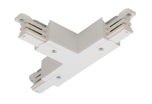 Juno HD Commercial Track Lighting TEK39-WH (TEK39 WH) 120V 2-Circuit/2-Neutral, T Connector - Adjustable Right Polarity, White Color