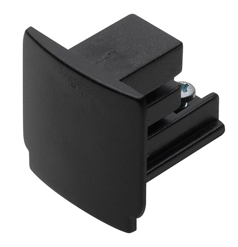 Juno HD Commercial Track Lighting TEK41-BL (TEK41 BL) 277V 2-Circuit/2-Neutral, TEK/HTEK Dead End, Black Color