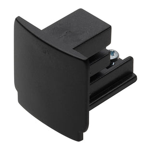 Juno HD Commercial Track Lighting TEK41-BL (TEK41 BL) 277V 2-Circuit/2-Neutral, TEK/HTEK Dead End, Black Color