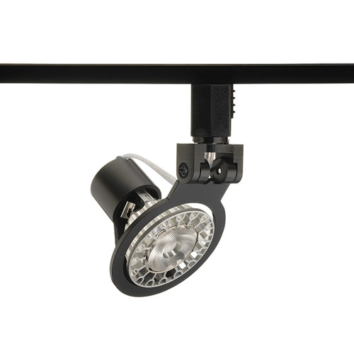Juno Track Lighting TL1016BL (TL1016 BL) Trac 12 Miniature Low Voltage Gimbal MR16 LED-Compatible Lampholders, Black Finish