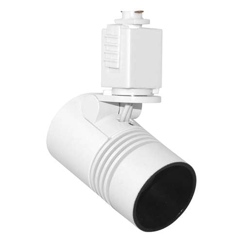 Juno TL114 G2 30K 80CRI NFL WH TMCSNOOTWH Track Lighting Trac 12 LED Mini Cylinder Spotlight, 6W 12V, 3000K Color Temperature, 80 CRI, Narrow Flood Beam Distribution with Snoot, White Color