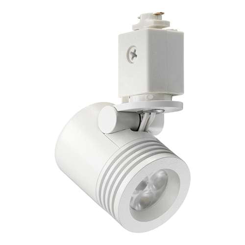 Juno TL114 G2 27K 90CRI NFL WH Track Lighting Trac 12 LED Mini Cylinder Spotlight, 6W 12V, 2700K Color Temperature, 90 CRI, Narrow Flood Beam Distribution, White Color