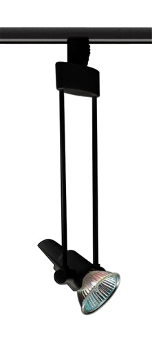 Juno Track Lighting TL130-16-BL Trac 12 Trapezia with 16" Extension 50W MR16 Bulb, Black Color