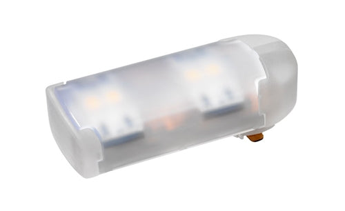 Juno Track Lighting TL214LEDX2-22K (TL214LED 22K 80CRI 2L) Trac 12 LED Module Low Power, 1W 2200K Color Temp, Linear Lighting Fixture, Clear Color