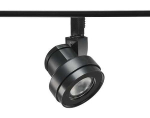Juno Track Lighting TL252L 27K 90CRI FL BL Cylindra 13W Dimmable LED Trac 12 Track Fixture 2700K, Flood, Black Finish