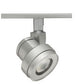 Juno Track Lighting TL252L-4K-N-SL Cylindra 13W Dimmable LED Trac 12 Track Fixture 4000K, Narrow Flood, Silver Finish
