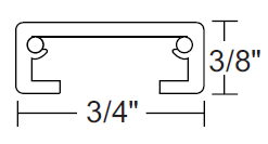 Juno Track Lighting TL2WH (TLV 2FT WH) 2 ft Track - Trac 12 Low Voltage 20 Amp Track System, White Color