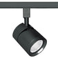 Juno Track Lighting TL381L-35KFBL 13W 12V LED Cylinder Spotlight, 80 CRI, 3500K, Flood, Black Finish