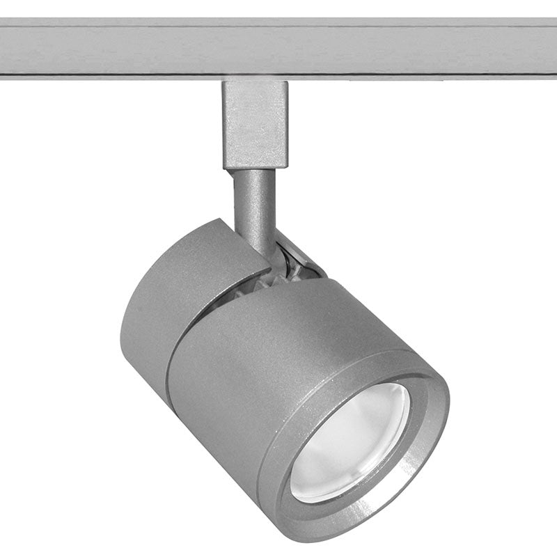 Juno Track Lighting TL381L-4WSL 13W 12V LED Cylinder Spotlight, 80 CRI, 4000K, Wide Flood, Silver Finish