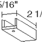 Juno Track Lighting TL38BL (TL38 BL) Trac 12 End Feed Connector/Joiner with Cover and Dead End, Black Color