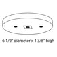 Juno Track Lighting TL540U-WH (TL540 LED WH) LED-Compatible Cylindrical Surface Monopoint with Integral Transformer, White