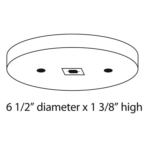 Juno Track Lighting TL540U-WH (TL540 LED WH) LED-Compatible Cylindrical Surface Monopoint with Integral Transformer, White