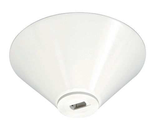 Juno Track Lighting TL541U-WH (TL541 LED WH) Conical Monopoint with Integral Transformer Compatible with LED and Halogen Fixtures, White Color