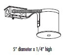 Juno Track Lighting TL542WH Recessed Remodel Construction Monopoint Transformer White Color