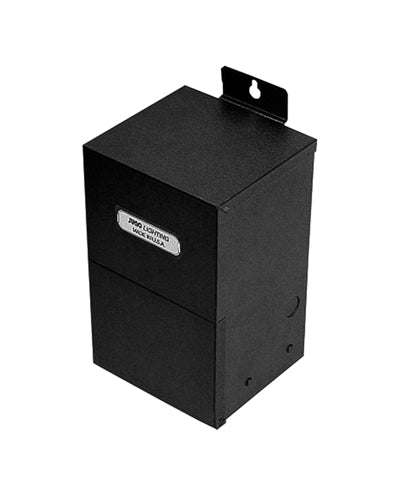 Juno Track Lighting TL575-40-BL-CP6 (MAGXFMR 1C 40W 120 12AC 6CP BL) Trac 12 or Flex 12 Magnetic Low Voltage Transformer 12V, 0.5-40 Watts, 120VAC, Includes Cord and Plug