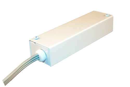 Juno Track Lighting TL602E-25-WH-CP6 (TL602E 25W 120 12AC 6CP WH) 12V LED-Compatible, 0.5-25 Watts, 1-Circuit Electronic Transformer 120 VAC, IC-Rated Includes cord and plug, White Color