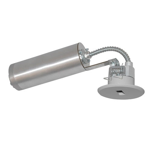 Juno TL644-60-SL (TL644 60W 120 12AC SL) Trac 12 Low Voltage Mini-Monopoint with Integral LED-Compatible Transformer, Silver Finish