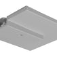 Juno Track Lighting TLR21SL (TLR21 SL) Trac 12/25 End Feed Connector and Outlet Box Cover, Silver Color