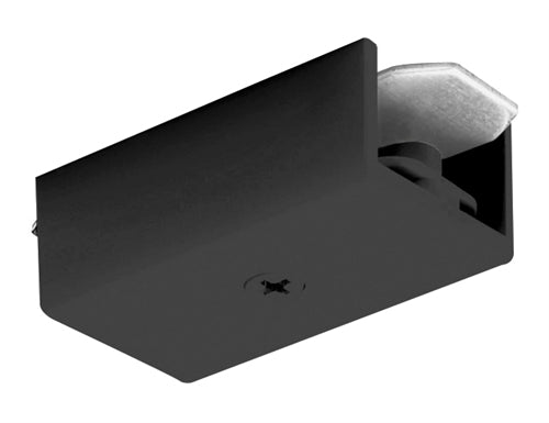 Juno Track Lighting TLR23BL (TLR23 BL) Trac 12/25 Miniature Straight Connector, Black Color