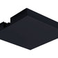 Juno Track Lighting TLR36BL (TLR36 BL) Trac 12/25 T-Bar and J-Box Canopy Feed, Black Color