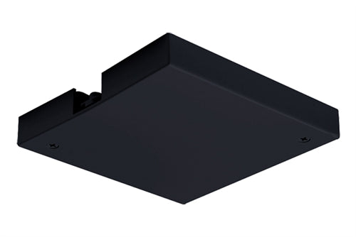 Juno Track Lighting TLR36BL (TLR36 BL) Trac 12/25 T-Bar and J-Box Canopy Feed, Black Color
