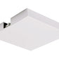 Juno Track Lighting TLR36WH (TLR36 WH) Trac 12/25 T-Bar and J-Box Canopy Feed, White Color